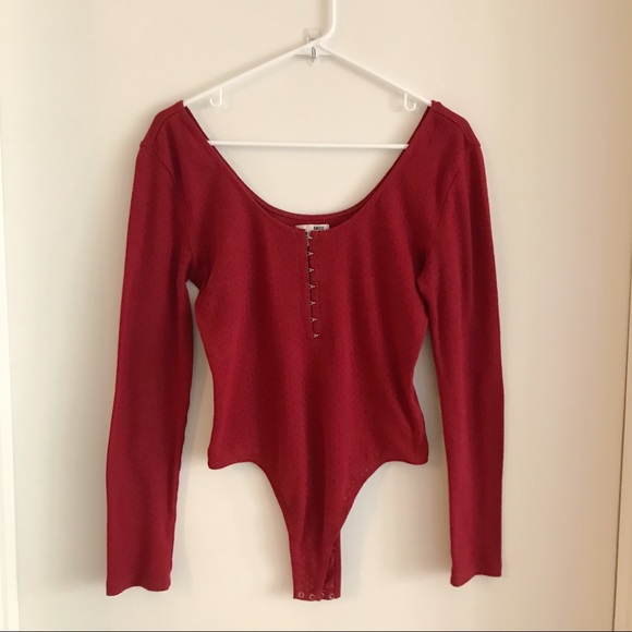 Amuse Society Tops - Amuse Society | Soft Cotton Bodysuit M